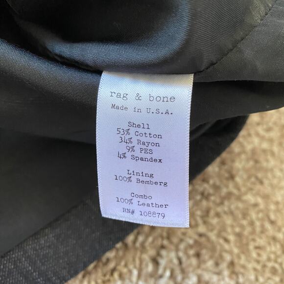 Rag & Bone strapless a line denim dress size 6 - Picture 10 of 10